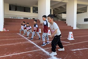 奔跑不停，未来可期                                   ——记星澜学校小学部运动会